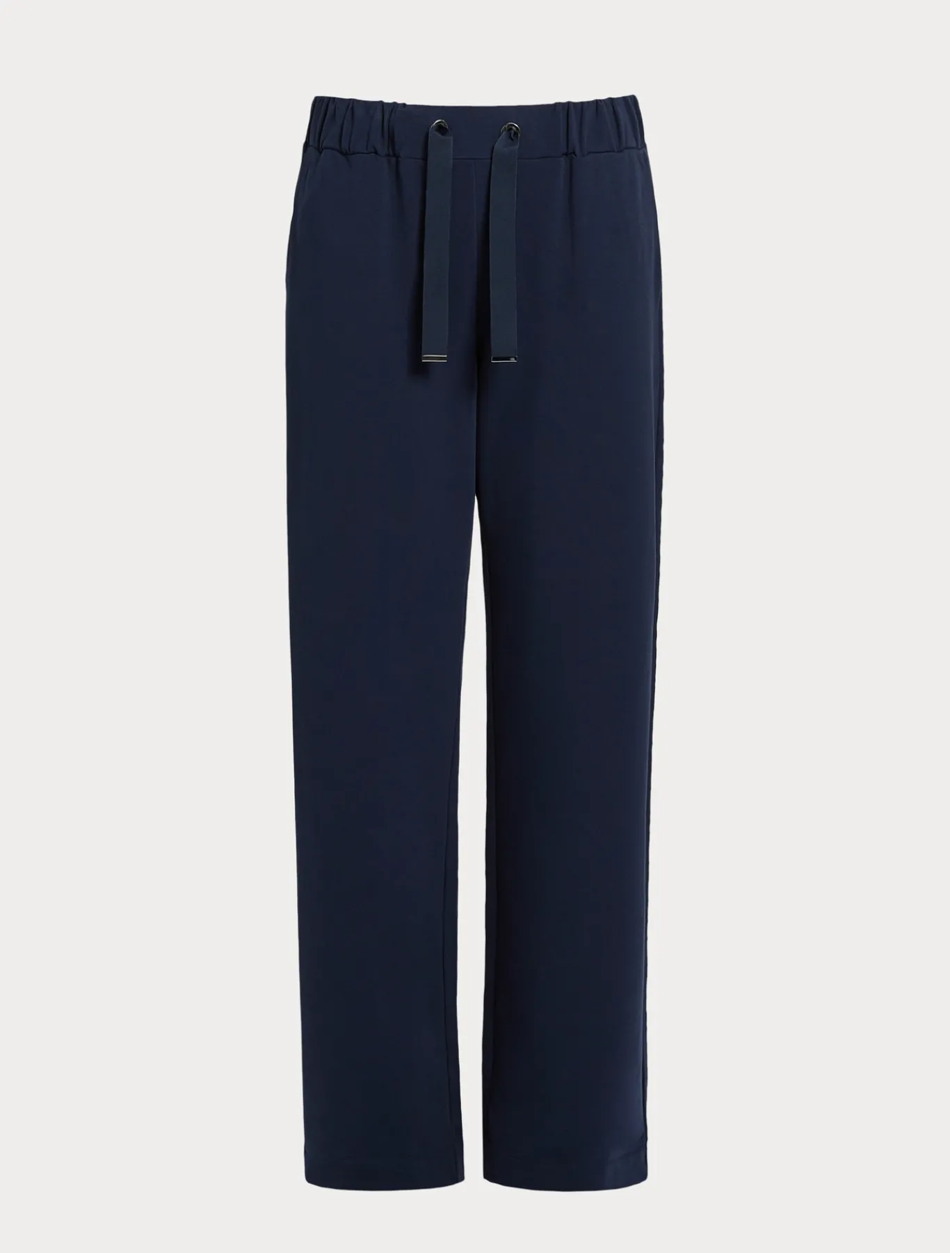 Marina Rinaldi Pantalon en molleton de coton stretch BLEU Best