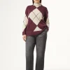 Marina Rinaldi Pantalon en molleton imprimé NOIR Fashion