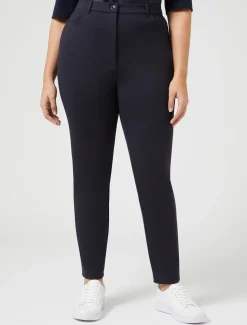 Marina Rinaldi Pantalon en point Milano BLEUNUIT New