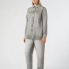 Marina Rinaldi Pantalon en satin GRISMOYEN Sale