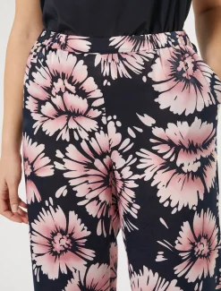 Marina Rinaldi Pantalon en satin BLEUNUIT Outlet