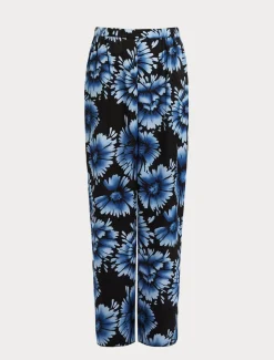 Marina Rinaldi Pantalon en satin NOIR New
