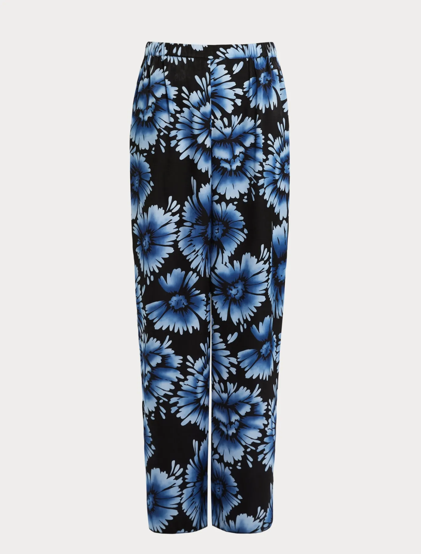Marina Rinaldi Pantalon en satin NOIR New