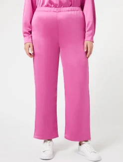 Marina Rinaldi Pantalon en satin fluide VIEUXROSE Outlet