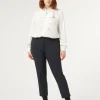 Marina Rinaldi Pantalon en sergé BLEUNUIT Discount