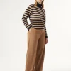 Marina Rinaldi Pantalon en sergé NOISETTE Fashion