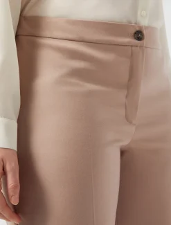 Marina Rinaldi Pantalon en sergé MAUVE New