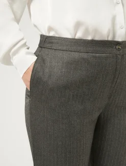Marina Rinaldi Pantalon en sergé GRISMOYEN Online