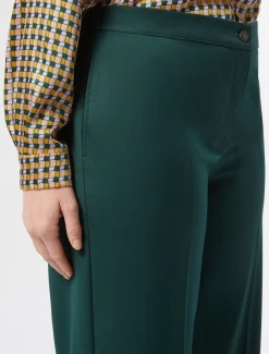 Marina Rinaldi Pantalon en sergé VERTFONCE' Online