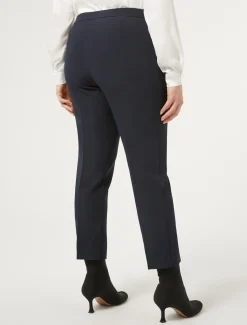 Marina Rinaldi Pantalon en sergé BLEUNUIT Discount