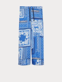 Marina Rinaldi Pantalon en sergé AZURE Sale