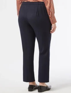 Marina Rinaldi Pantalon en sergé BLEUNUIT Clearance