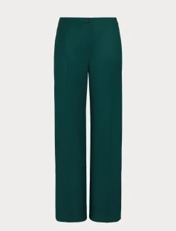 Marina Rinaldi Pantalon en sergé VERTFONCE' Online