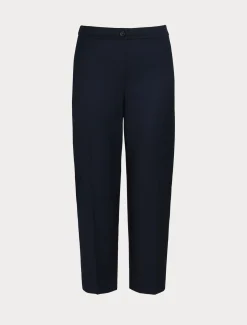 Marina Rinaldi Pantalon en sergé BLEUNUIT Clearance