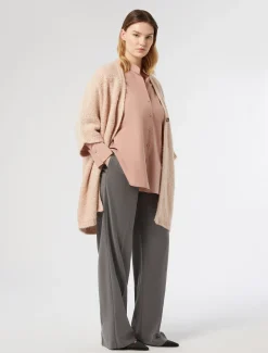 Marina Rinaldi Pantalon en sergé GRISMOYEN New