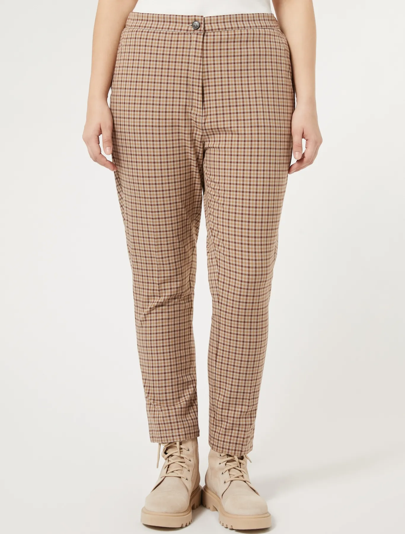 Marina Rinaldi Pantalon en sergé de viscose mélangée ROSE New