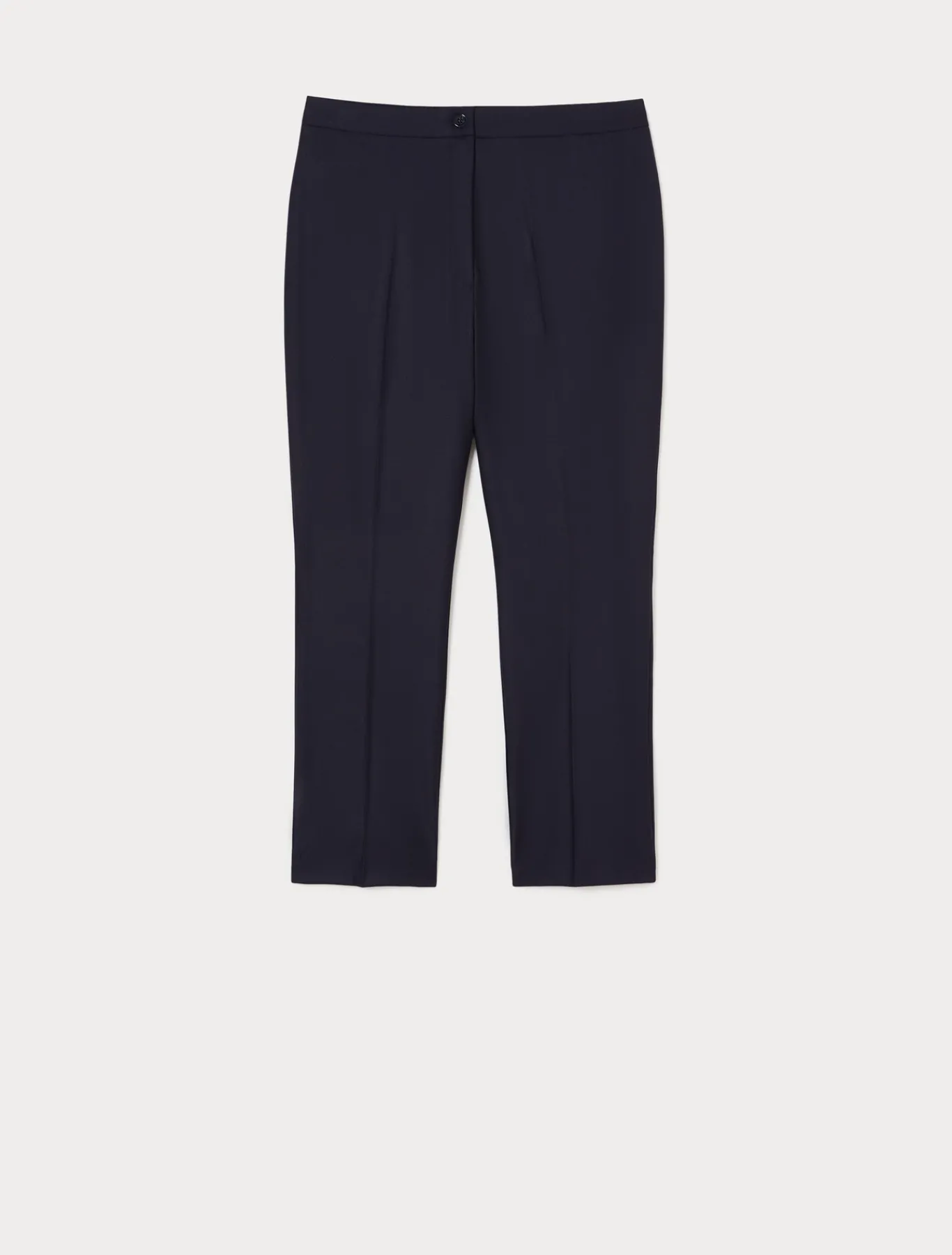 Marina Rinaldi Pantalon en sergé de viscose BLEU Fashion