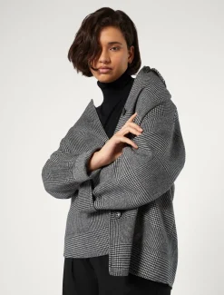 Marina Rinaldi Pantalon en sergé de viscose mélangée NOIR Discount