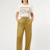 Marina Rinaldi Pantalon en sergé imprimé OCRE Fashion