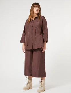 Marina Rinaldi Pantalon en taffetas FARD New
