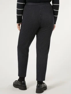 Marina Rinaldi Pantalon en tissu point Milano BLEUMARINE Fashion