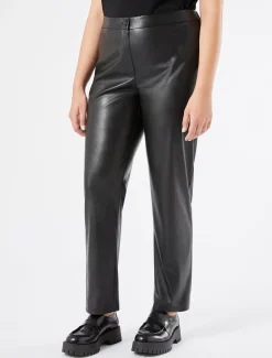 Marina Rinaldi Pantalon en tissu technique NOIR Best