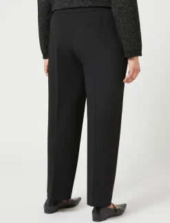 Marina Rinaldi Pantalon en tissu technique NOIR Discount