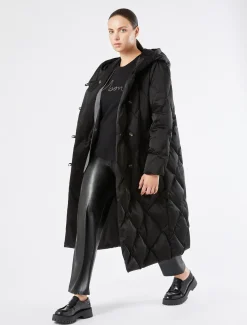 Marina Rinaldi Pantalon en tissu technique NOIR Best