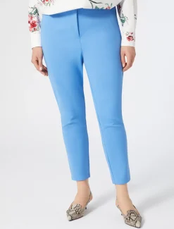 Marina Rinaldi Pantalon en toile de coton AZURE Hot