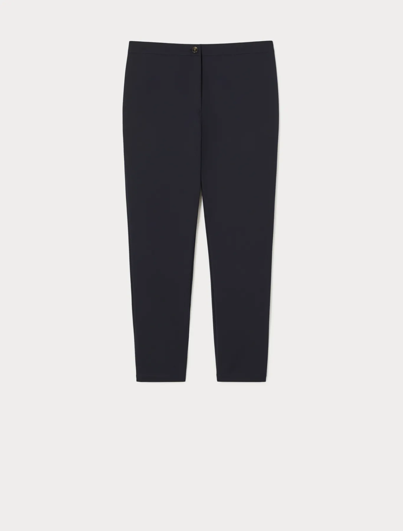 Marina Rinaldi Pantalon en toile de coton BLEUNUIT Fashion