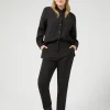 Marina Rinaldi Pantalon en toile de pure laine NOIR Hot