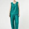 Marina Rinaldi Pantalon en tulle brodé JADE Sale