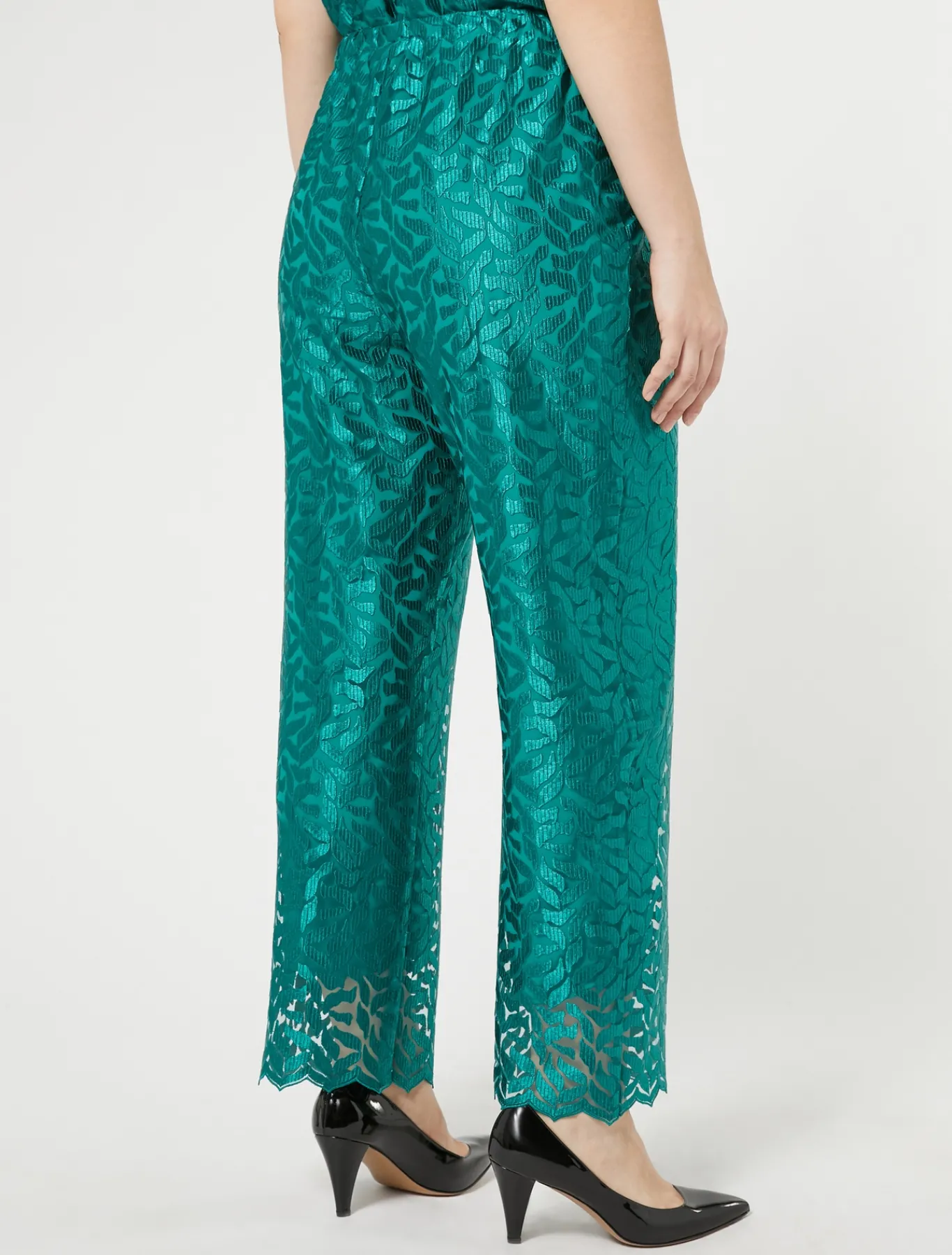 Marina Rinaldi Pantalon en tulle brodé JADE Sale