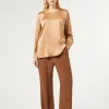 Marina Rinaldi Pantalon en velours BRUN Outlet