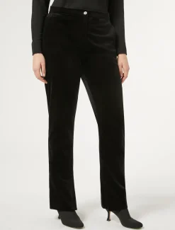 Marina Rinaldi Pantalon en velours NOIR Discount