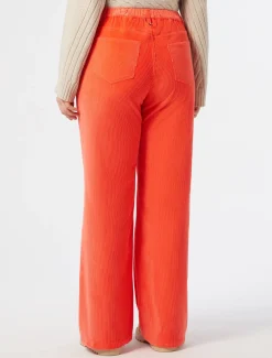 Marina Rinaldi Pantalon en velours CORAIL Hot