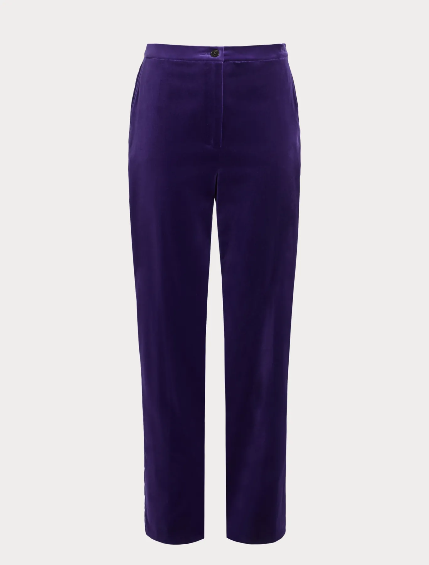 Marina Rinaldi Pantalon en velours VIOLET Fashion