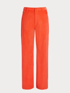 Marina Rinaldi Pantalon en velours CORAIL Hot