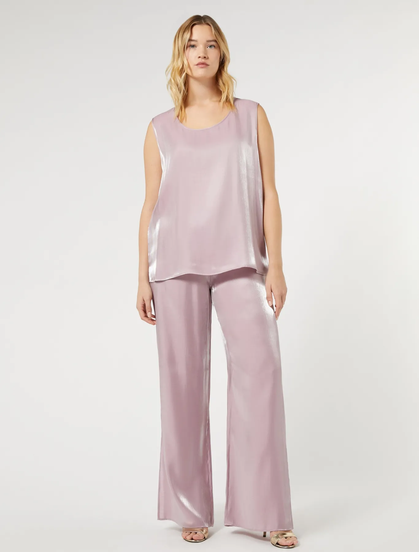 Marina Rinaldi Pantalon en viscose ROSE New