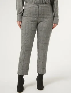 Marina Rinaldi Pantalon prince-de-galles NOIR Discount