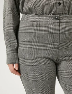 Marina Rinaldi Pantalon prince-de-galles NOIR Discount