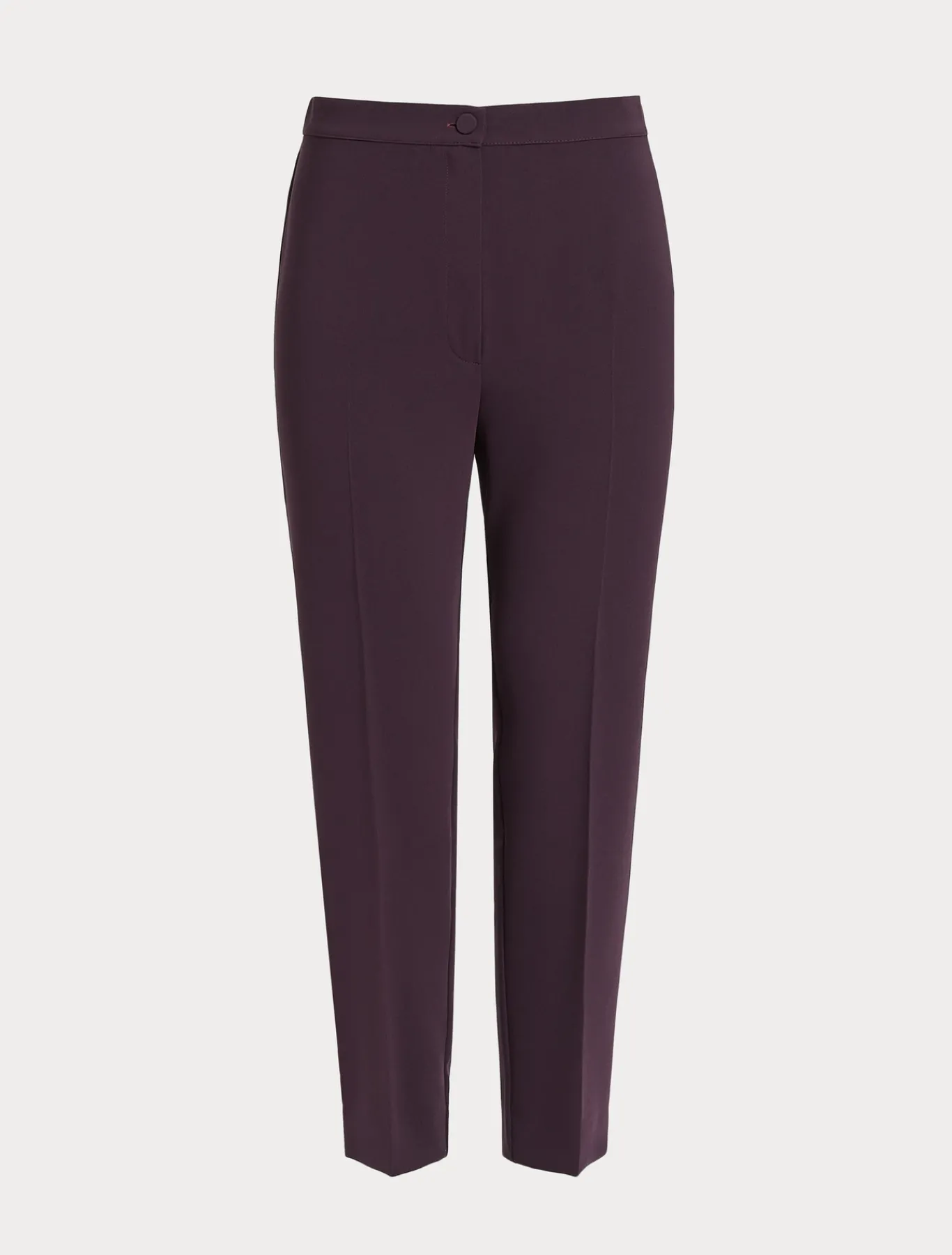 Marina Rinaldi Pantalon slim en cady triacétate BORDEAUX Sale