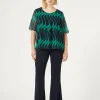 Marina Rinaldi Pantalon évasé en cady BLEUMARINE Fashion
