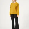 Marina Rinaldi Pantalon évasé en cady NOIR New