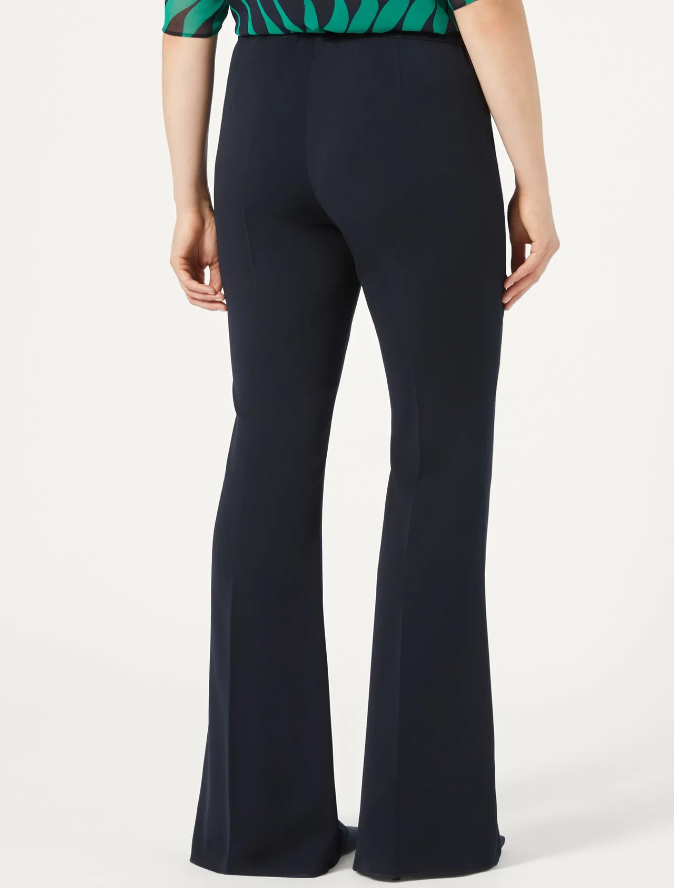 Marina Rinaldi Pantalon évasé en cady BLEUMARINE Fashion