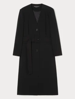 Marina Rinaldi Pardessus en cady triacétate NOIR Clearance