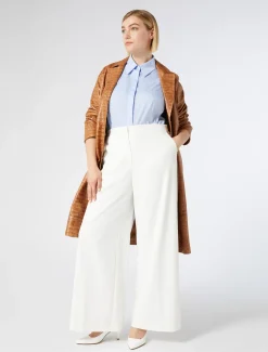 Marina Rinaldi Pardessus en cuir nappa imprimé crocodile POILDECHAMEAU Best