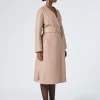 Marina Rinaldi Pardessus en nappa et jersey BROWNNUDE New