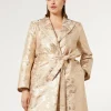 Marina Rinaldi Pardessus jacquard MIEL Discount