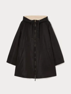 Marina Rinaldi Parka réversible en toile technique déperlante NOIR Online